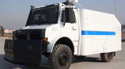 Vehiculele donate pentru dispersarea protestarilor vor servi IGSU pentru urgențe și deszăpeziri. - Photo