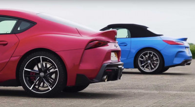 Cursa anului: Toyota Supra versus BMW Z4! (VIDEO) - Photo