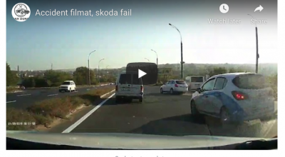 (VIDEO) Accidentele nu contenesc! Cum credeți, din ce cauză unii șoferi devin pietoni în timp relativ scurt? - Photo