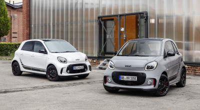 Smart prezintă EQ Fortwo și EQ Forfour facelift! Acum modelele compacte oferă doar versiuni electrice - Photo