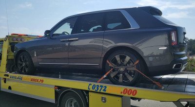 Un Rolls-Royce Cullinan a fost văzut în vamă, pe sensul de intrare țară! - Photo