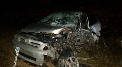 Accident în lanț cu implicarea a trei mașini la Strășeni! Un șofer a decedat - Photo