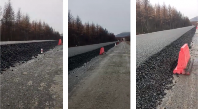 RUSIA: Au turnat asfalt cu o grosime de 50 cm! (VIDEO) - Photo