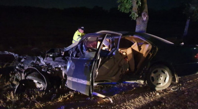 Accident grav înregistrat în această noapte la Criuleni! Șoferul era în stare de ebrietate - Photo