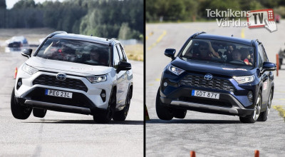 Rușinos, dar noul Toyota RAV4 a eșuat la testul elanului! (VIDEO) - Photo
