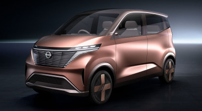 Nissan prezintă conceptul IMk! Prototipul folosește o arhitectură nouă și prevestește un nou model de oraș - Photo