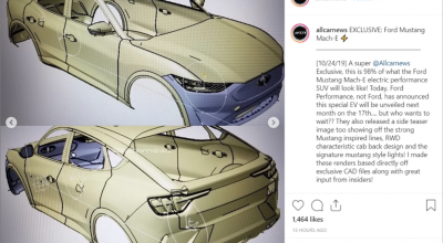 RANDARE: Așa ar putea arăta viitorul SUV Mustang Electric. - Photo