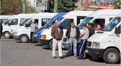 Transportatorii vor protesta pe 9 octombrie! Circa 450 de microbuze își vor sista activitatea - Photo