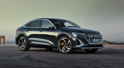 Audi prezintă e-tron Sportback! SUV-ul coupe se laudă cu faruri revoluționare LED Digital Matrix - Photo