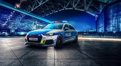 ABT Sportsline a transformat un Audi RS4 Avant într-o mașină de poliție! - Photo
