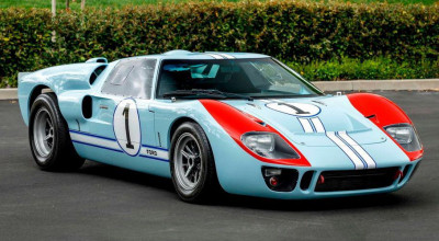 A jucat rolul principal în filmul „Ford v Ferrari”, iar acum, acest GT40 urmează să fie vândut la licitație! - Photo