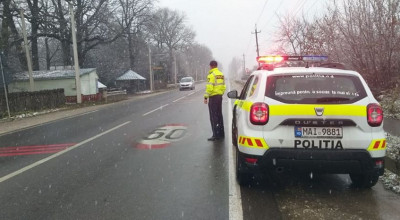 Prudență maximă! Condițiile climaterice ar putea da peste cap șofatul unor automobiliști - Photo