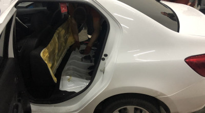 DEZMINȚIRE. Iată câți litri de motorină au încăput în Dacia Logan 1.5dCi - Photo