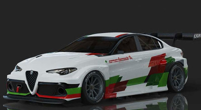 Alfa Romeo Giulia primește o variantă full electrică pentru a concura în campionatul Electric TCR! - Photo