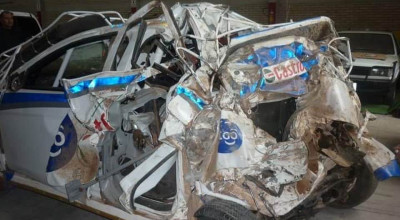 Iată cum arată un Mitsubishi Lancer X EVO după un accident cu 240 km/h! (VIDEO) - Photo