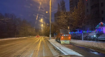 (FOTO) Ion Ceban: ,,De întâlniți anumite probleme în circulație din cauza poleiului, rog să ne anunțați” - Photo