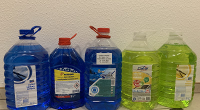 Test lichid de spălat parbrizul. Cum s-au comportat la -7 grade C în congelator? - Photo