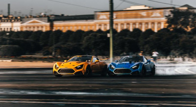 (VIDEO) Drift cu supercaruri rusești pe străzile din centrul orașului Sankt Petersburg! - Photo