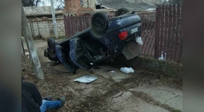 (VIDEO) Accident grav la Bender! Pasagerul: Mașina a început să fie purtată haotic pe șosea, apoi s-a răsturnat - Photo