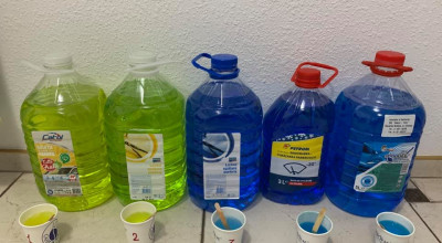 Test lichid de spălat parbrizul, partea a II-a. Iată care a îghețat! - Photo