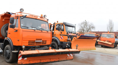 În caz de ninsori, Chișinăul va fi deszăpezit cu tehnică de la Moscova - Photo