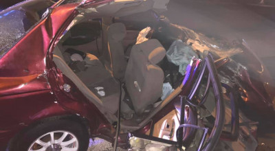 Opriți-vă! Un nou accident, în capitală și din nou beat la volan! - Photo