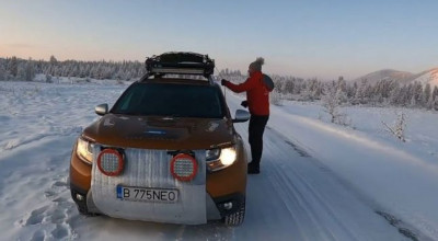 Din Satu Mare România, spre Siberia, la -50 grade Celsius cu Dacia Duster! (VIDEO) - Photo