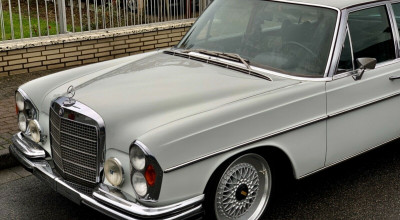 Mercedes-Benz W109 300SEL cu motor de 6.3 litri, jante unicate și suspensie scos la licitație - Photo