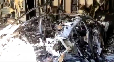 (VIDEO) Noul Porsche Taycan a explodat într-un garaj din Florida! Constructorul german a inițiat o anchetă - Photo