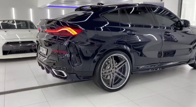 Rușii au tunat deja noul BMW X6, cu jante la R24 inch și bodykit Paradigma (VIDEO) - Photo