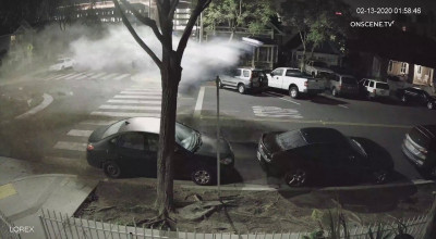 În mânile acestei femei, BMW M4 și-a luat zborul direct de pe sensul giratoriu (VIDEO) - Photo