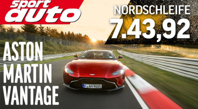 Aston Martin Vantage cu cel mai bun timp pe circuit - mai lent decât un Renault! - Photo