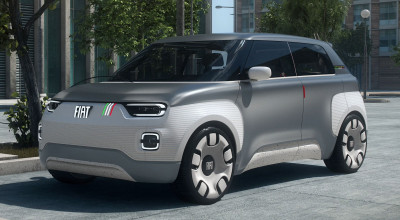 Fiat va construi versiunea de serie a conceptului Centoventi! Vehiculul electric a fost inspirat din modelul Panda - Photo