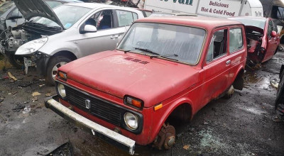 În Scoția a fost găsit un junkyard cu modele vechi Lada! - Photo