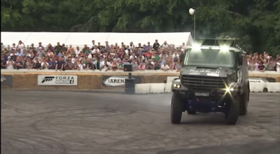 KamAZ-ul de 1.000 de cai putere, la o probă de ”drift” la Goodwood Festival of Speed (VIDEO) - Photo