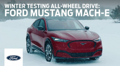 Ford Mustang Mach-e învață driftul pe zăpadă într-un nou clip oficial (VIDEO) - Photo