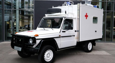A fost scoasă în vânzare o ambulanță construită pe baza lui G-Class, la un preț de 79.900 euro! - Photo