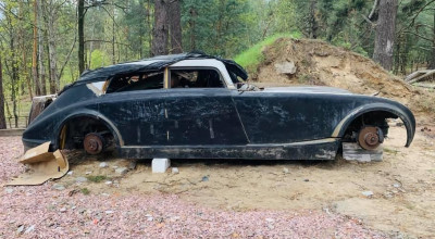 Într-o pădure de lângă Kiev a fost găsit un Maybach retro unic în toată lumea! - Photo