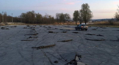 Singurul teren asfaltat, unde se puteau antrena pasionații de Drift, a fost distrus intenționat! - Photo