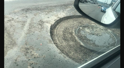 Partea bună - repară drumurile, partea proastă - nu sunt semnalizate lucrările! - Photo