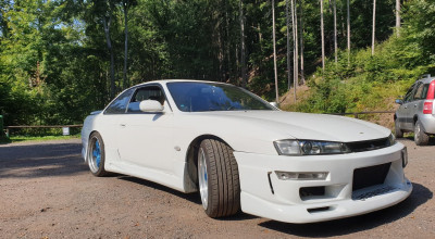 Pentru pasionați, se vinde un Nissan 200SX S14 cu numere de Moldova - Photo