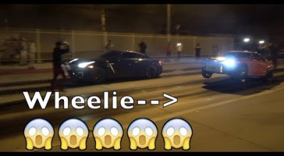 Curse ilegale pentru 5.000 de dolari! Nissan GT-R versus Nissan 240 SX (VIDEO) - Photo