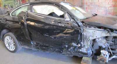 După un astfel de accident, unii ar duce BMW-ul direct la fier uzat, Artur însă l-a reparat! (VIDEO) - Photo