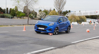 Noul crossover compact Ford Puma a acceptat invitația de a trece Testul Elanului. Vezi rezultatele (VIDEO) - Photo
