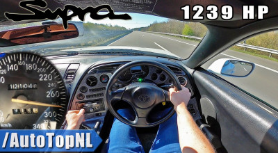 Crezi că poți controla o Toyota Supra cu peste 1200 de cai putere? Urmărește acest VIDEO, s-ar putea să ai dubii - Photo