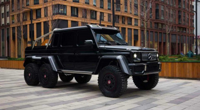 În Moscova a fost scos la vânzare monstruosul Mercedes-Benz G63 AMG 6x6! Prețul te va pune pe gânduri - Photo