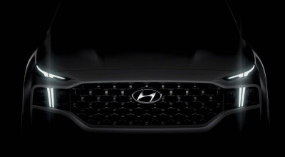 Hyundai publică primul teaser cu noua generație Santa Fe! SUV-ul va fi disponibil în Europa din septembrie 2020 - Photo