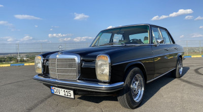 Legendarul Mercedes W115 de vânzare în Chișinău! Are 47 de ani și se prezintă într-o stare impecabilă - Photo