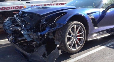 (VIDEO) Vezi ce riști să pățești când nu ai experiență dar insiști să i-ai un Corvette în chirie! - Photo