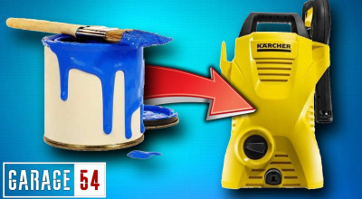 (VIDEO) Se poate oare vopsi o mașină cu ajutorul unui aparat de spălat cu presiune? Rușii vin cu răspunsul - Photo